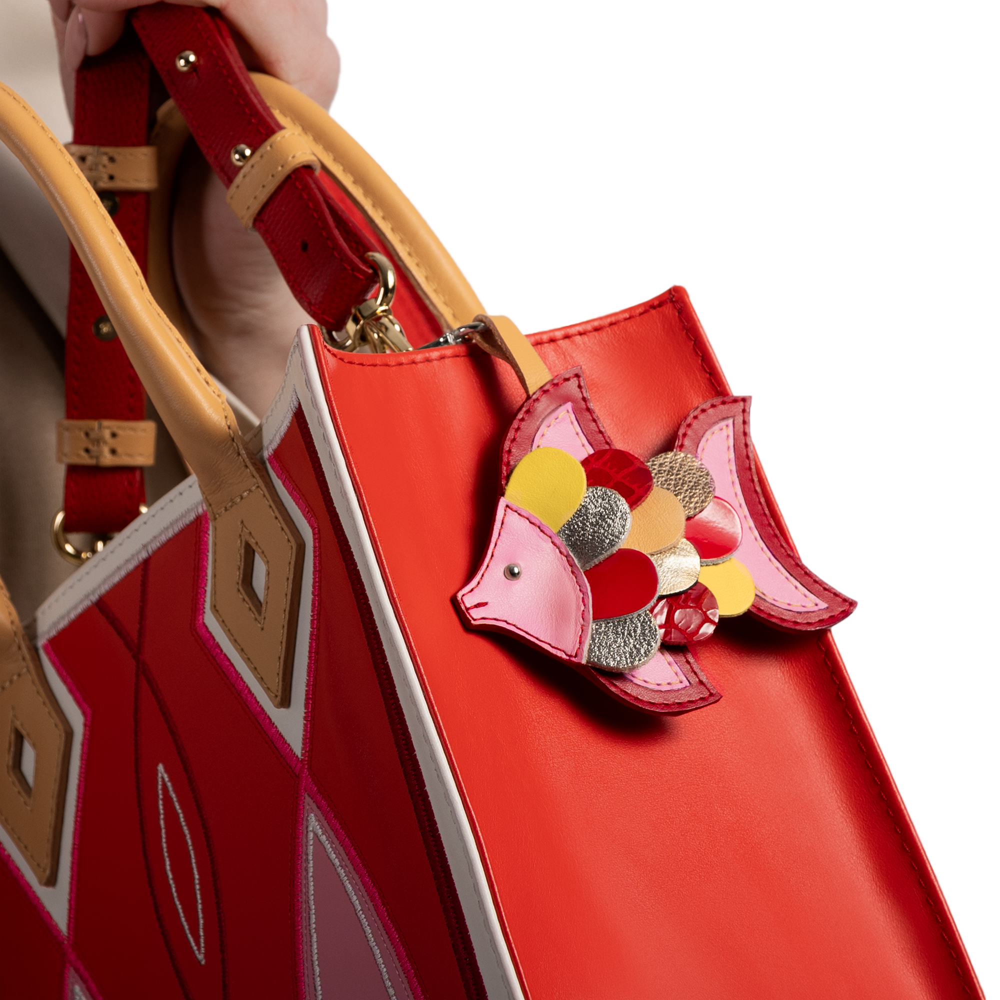 Pendant Iris "RED"