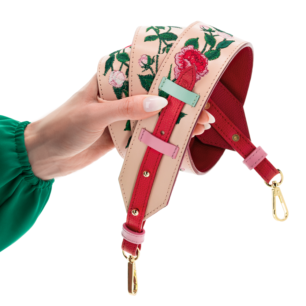 STRAP PEONY "DUSTY PINK"