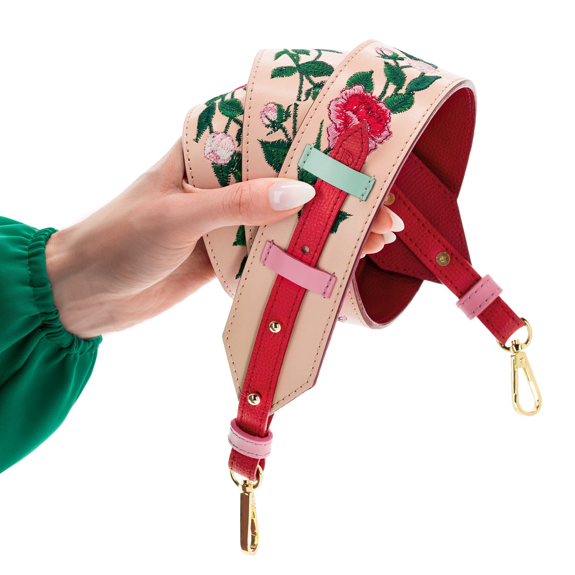 STRAP PEONY "DUSTY PINK"