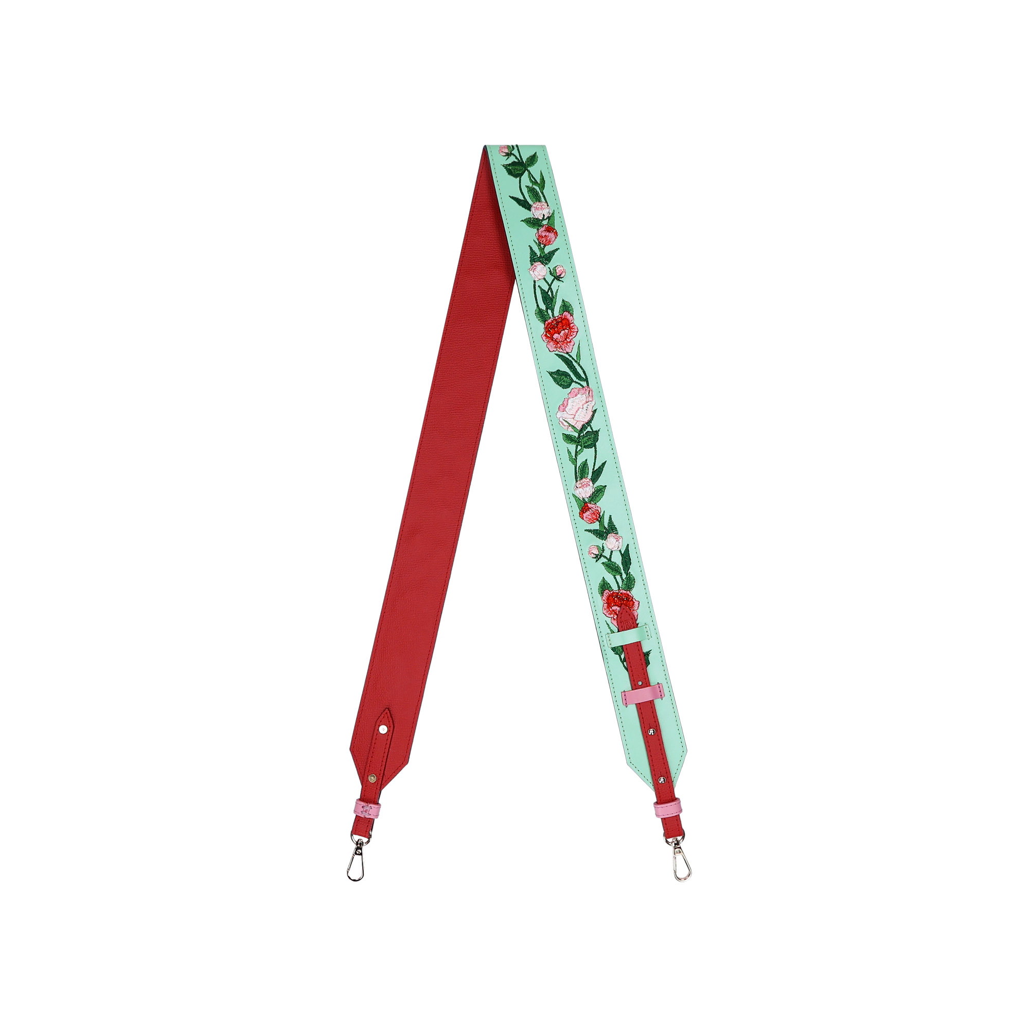 STRAP PEONY "PASTEL GREEN"