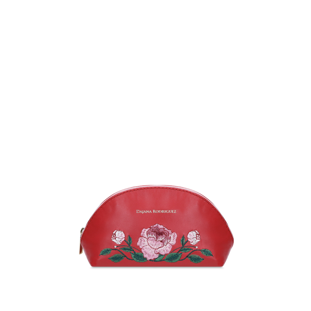 Kozmetická taštička Peony "ČERVENÁ"