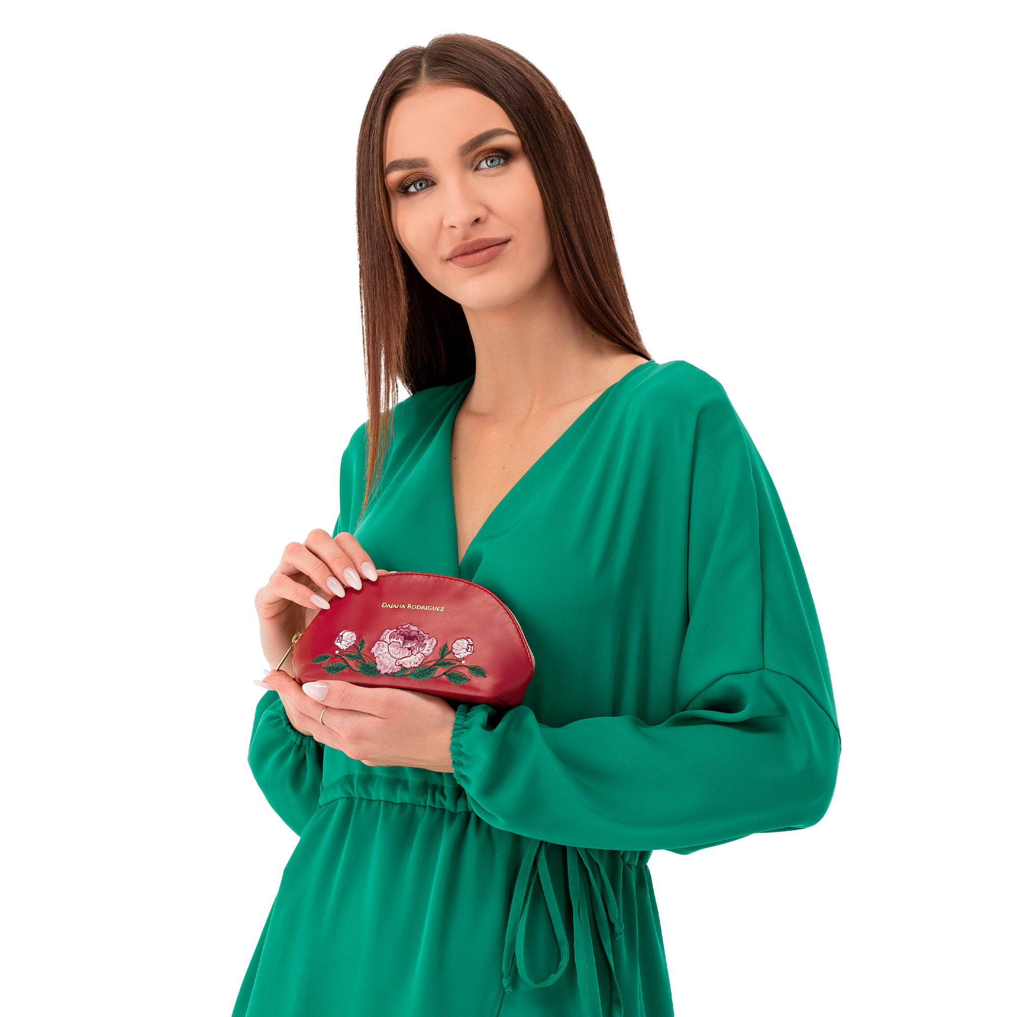 Kozmetická taštička Peony "ČERVENÁ"