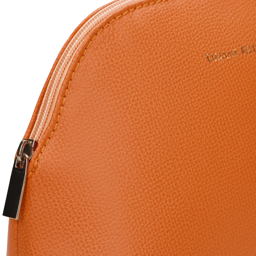 Cosmetic bag II Bohemian "ORANGE" Silver