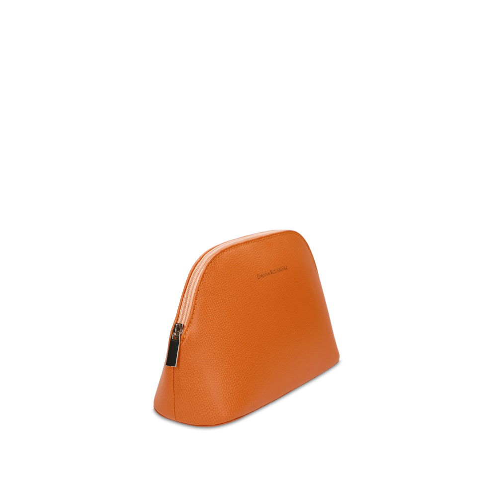 Cosmetic bag II Bohemian "ORANGE" Silver