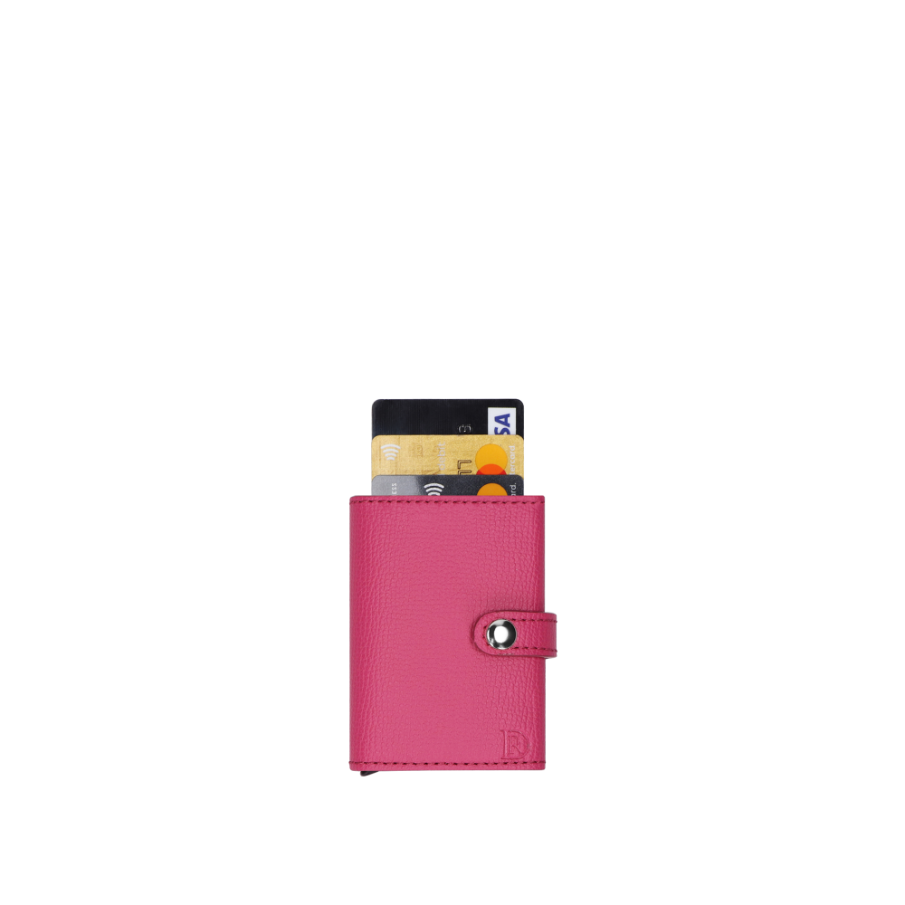 Cardholder Bohemian "FUCHSIA" Gold