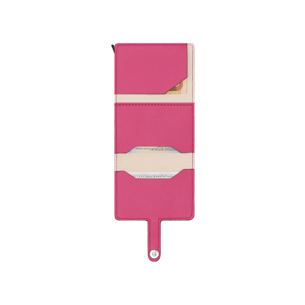 Cardholder Bohemian "FUCHSIA" Gold