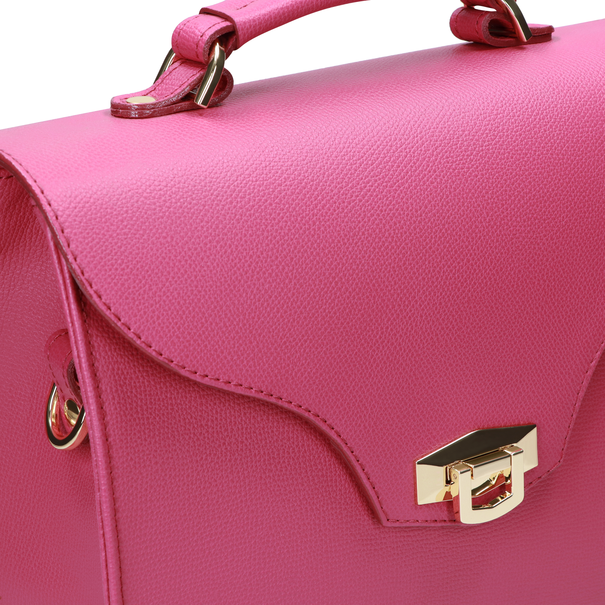 Vivienne Bohemian "FUCHSIA" + Popruh Zlatá