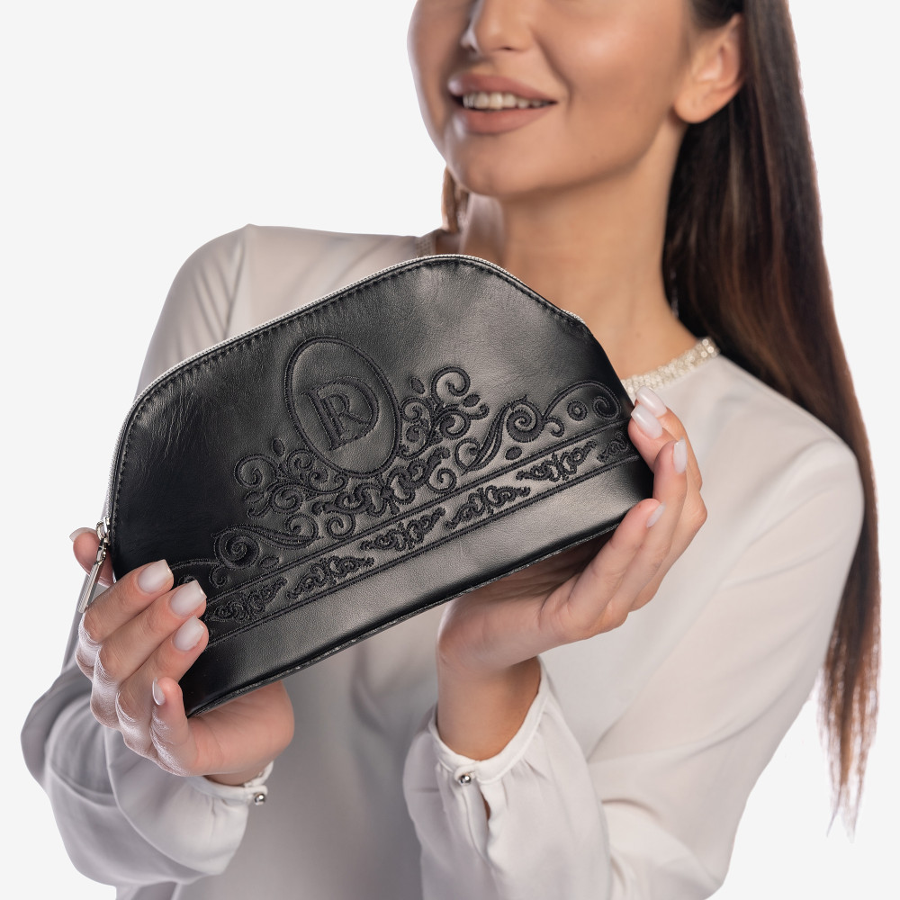 Kozmetická taška II. Princessa "ČIERNA" Zlatá