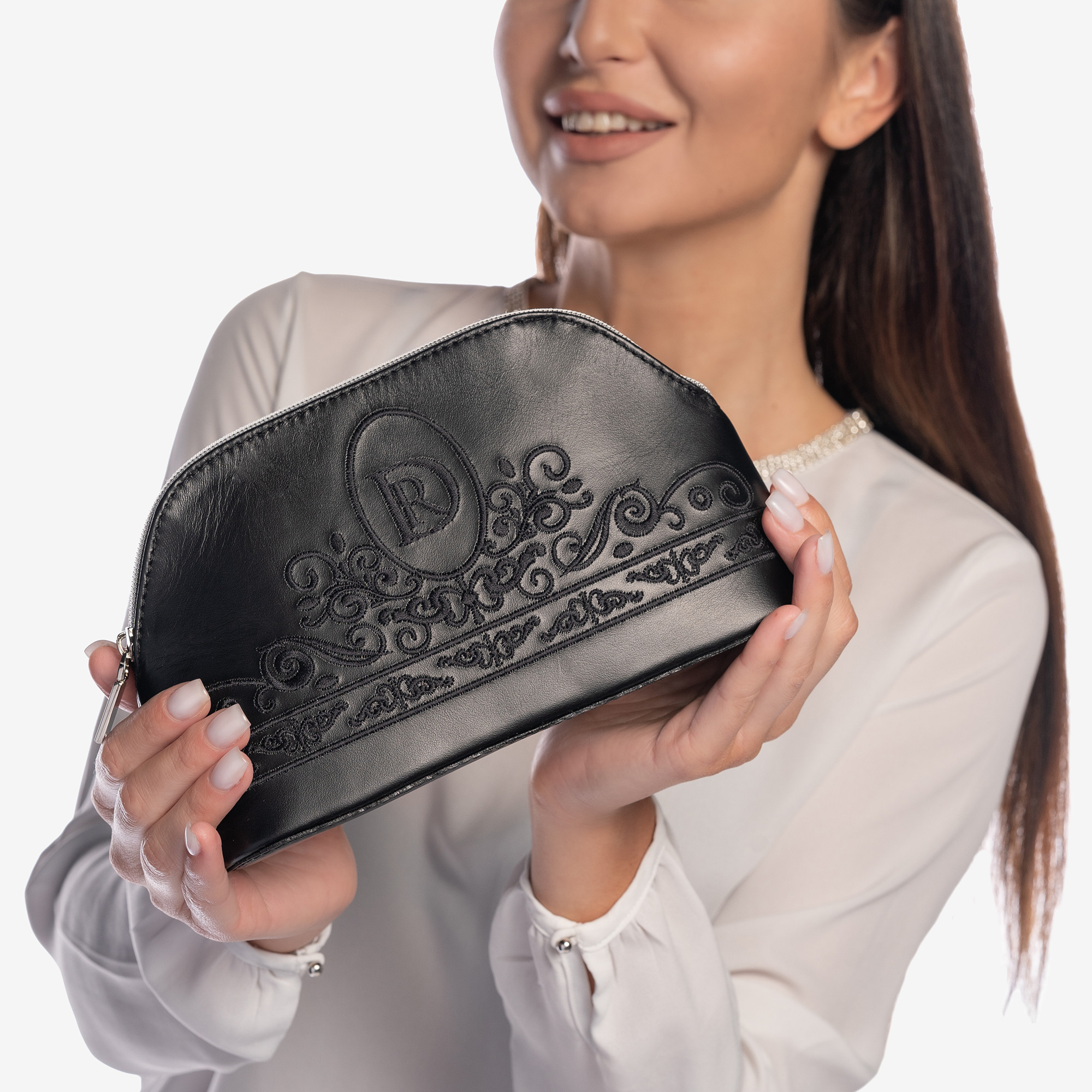 Kozmetická taška II. Princessa "ČIERNA" Zlatá