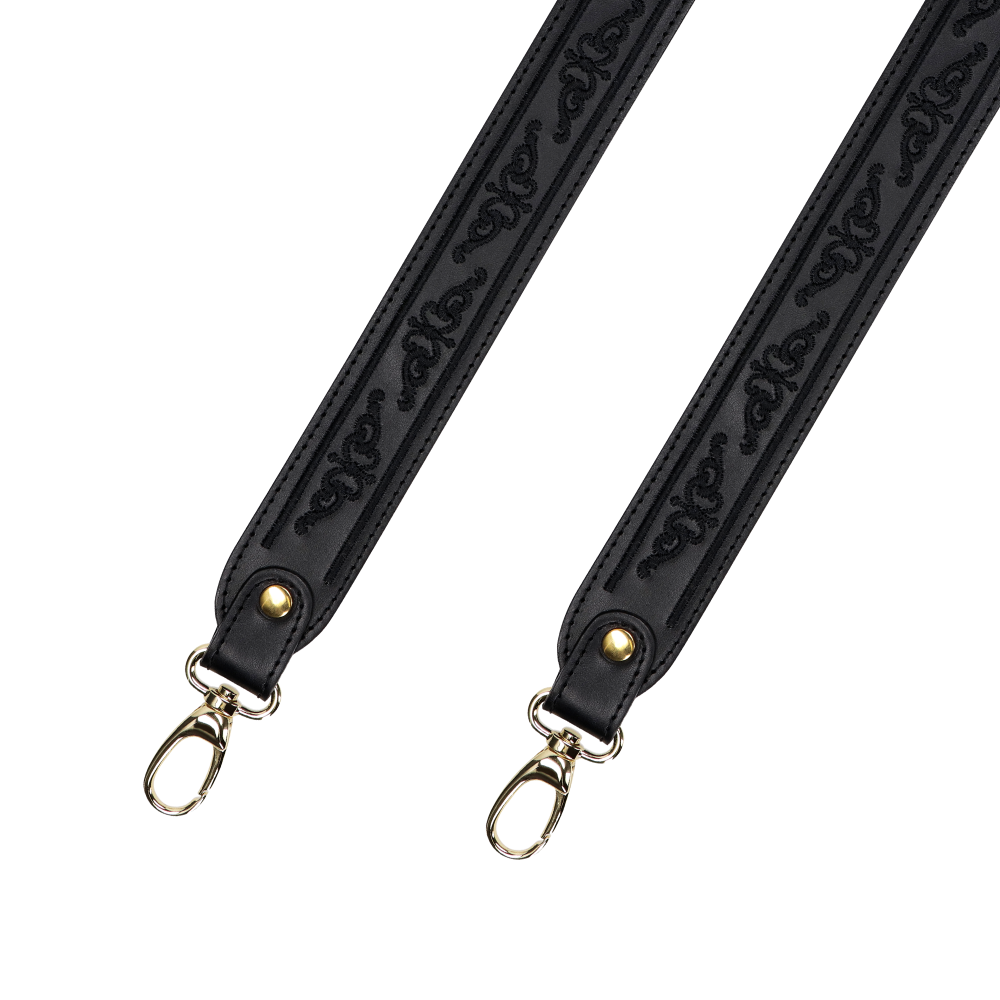 Popruh II. Princessa "ČIERNY" Zlatá