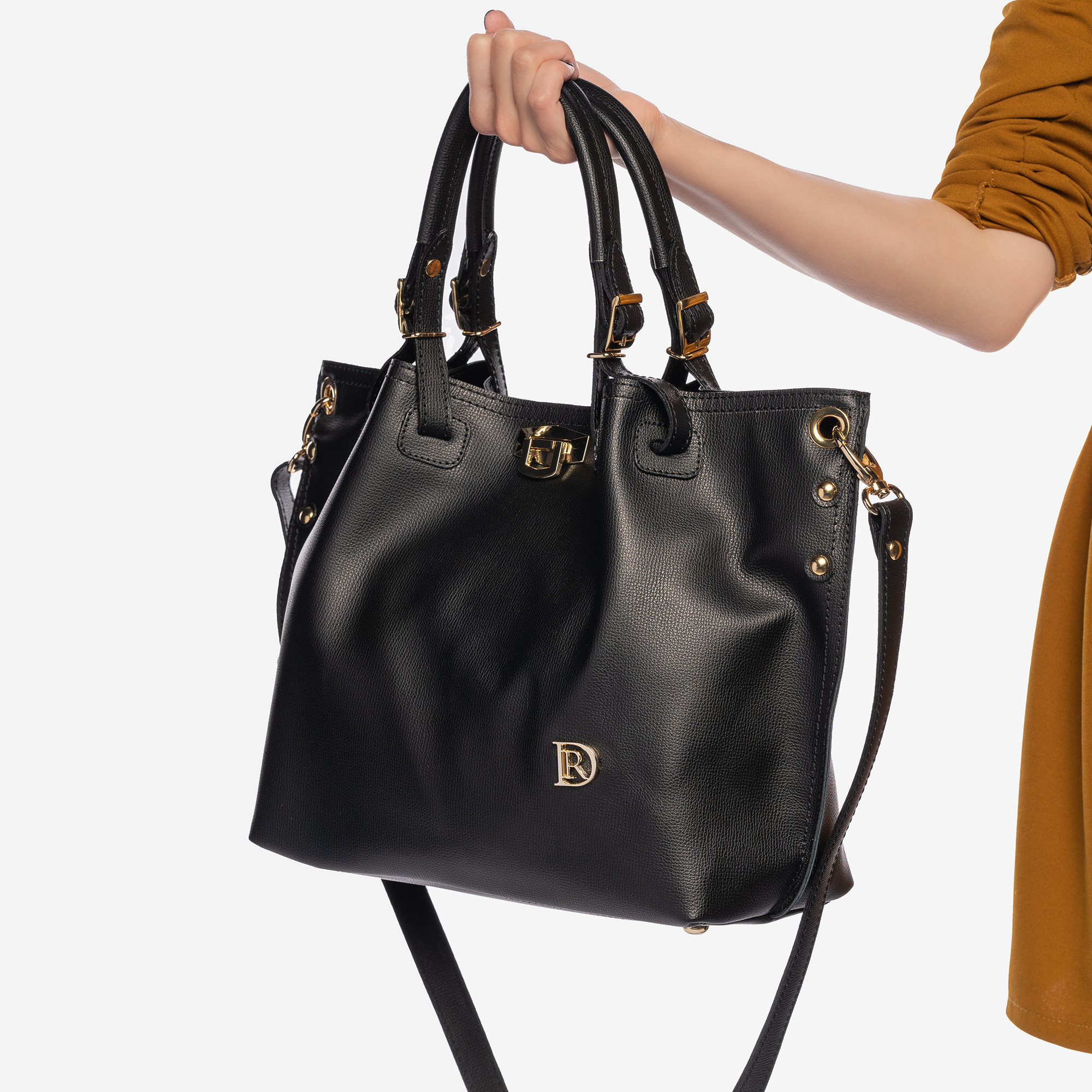 Adriana Bohemian "NERO" Gold