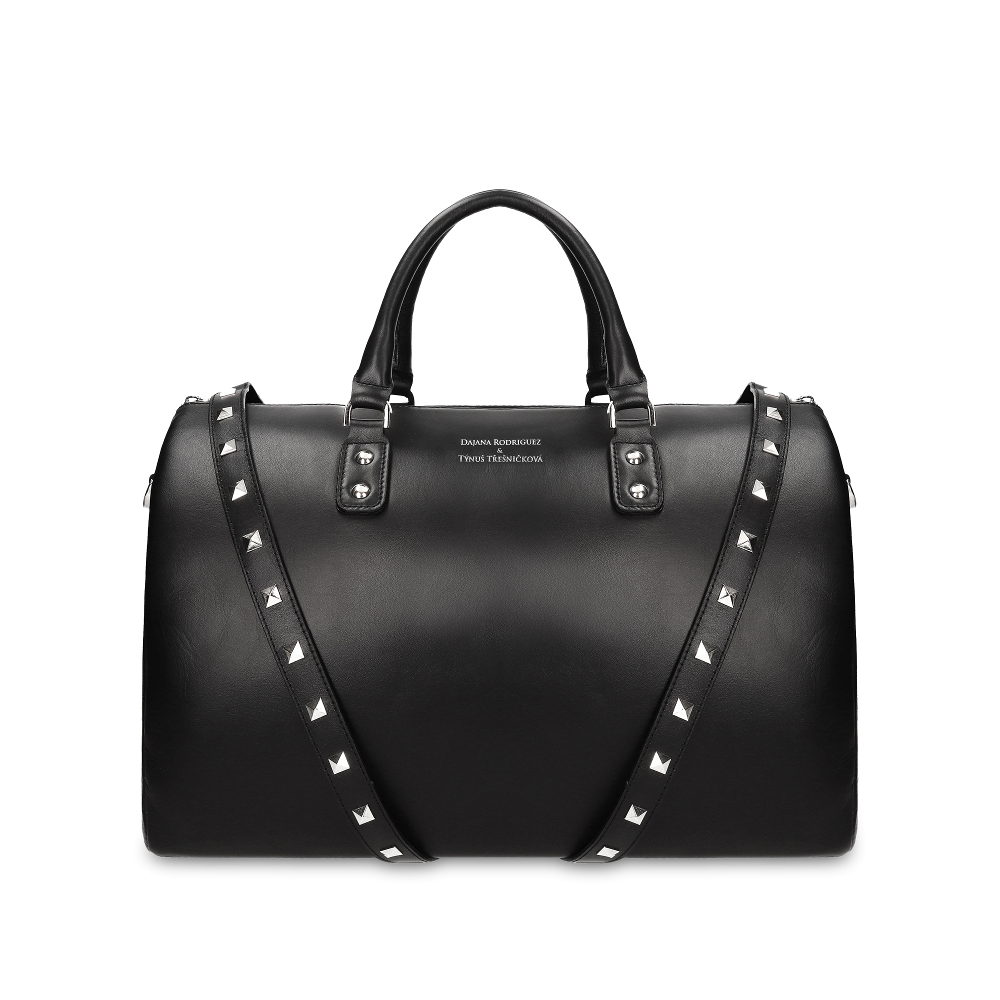 Cestovná taška  DR & Týnuš Třešničková "BLACK" Zlatá