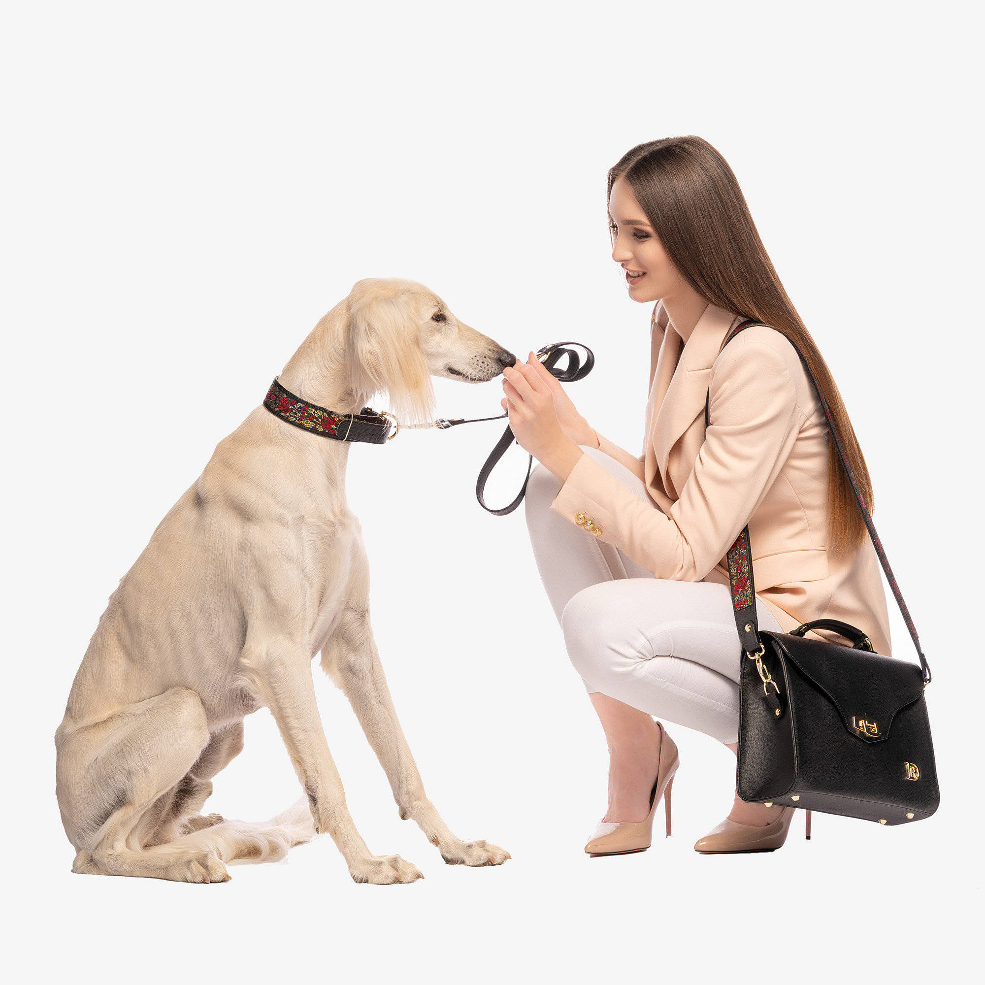 Obojok II Bohemian "NERO" Zlatá