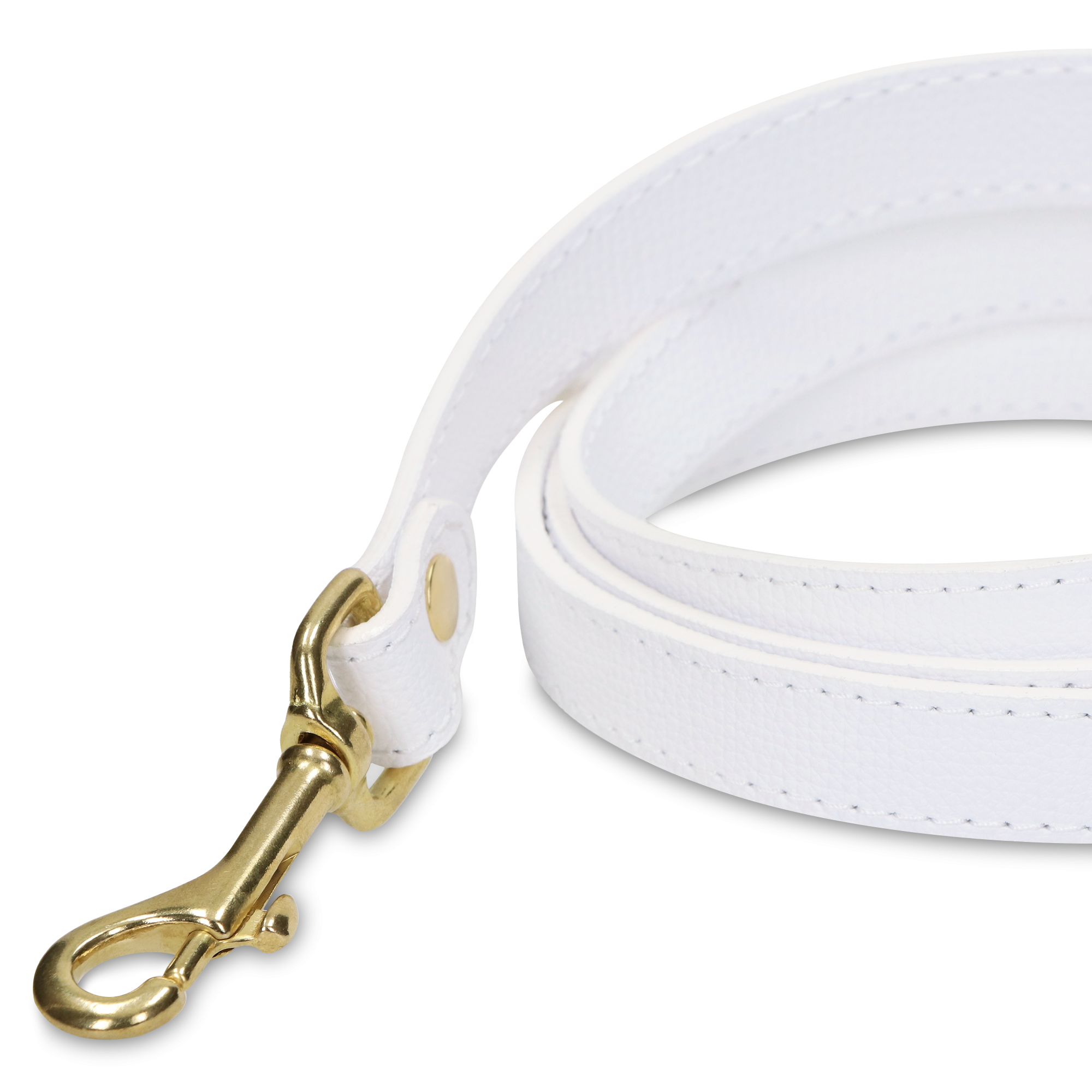 Leash OhMyDog "BIANCO" + Pouch