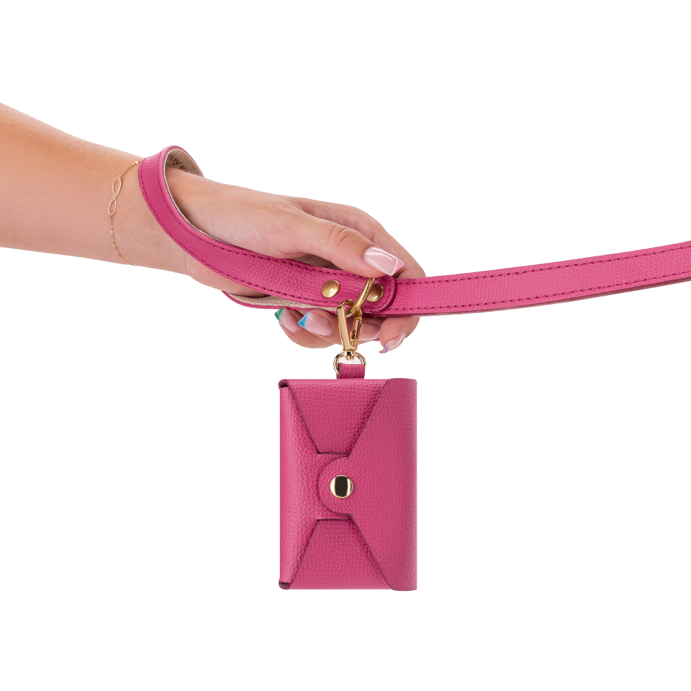 Vodítko OhMyDog "FUCHSIA" + Kapsička