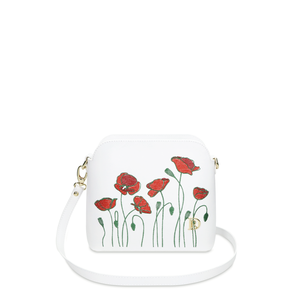 Mia Poppy "WHITE" Silver