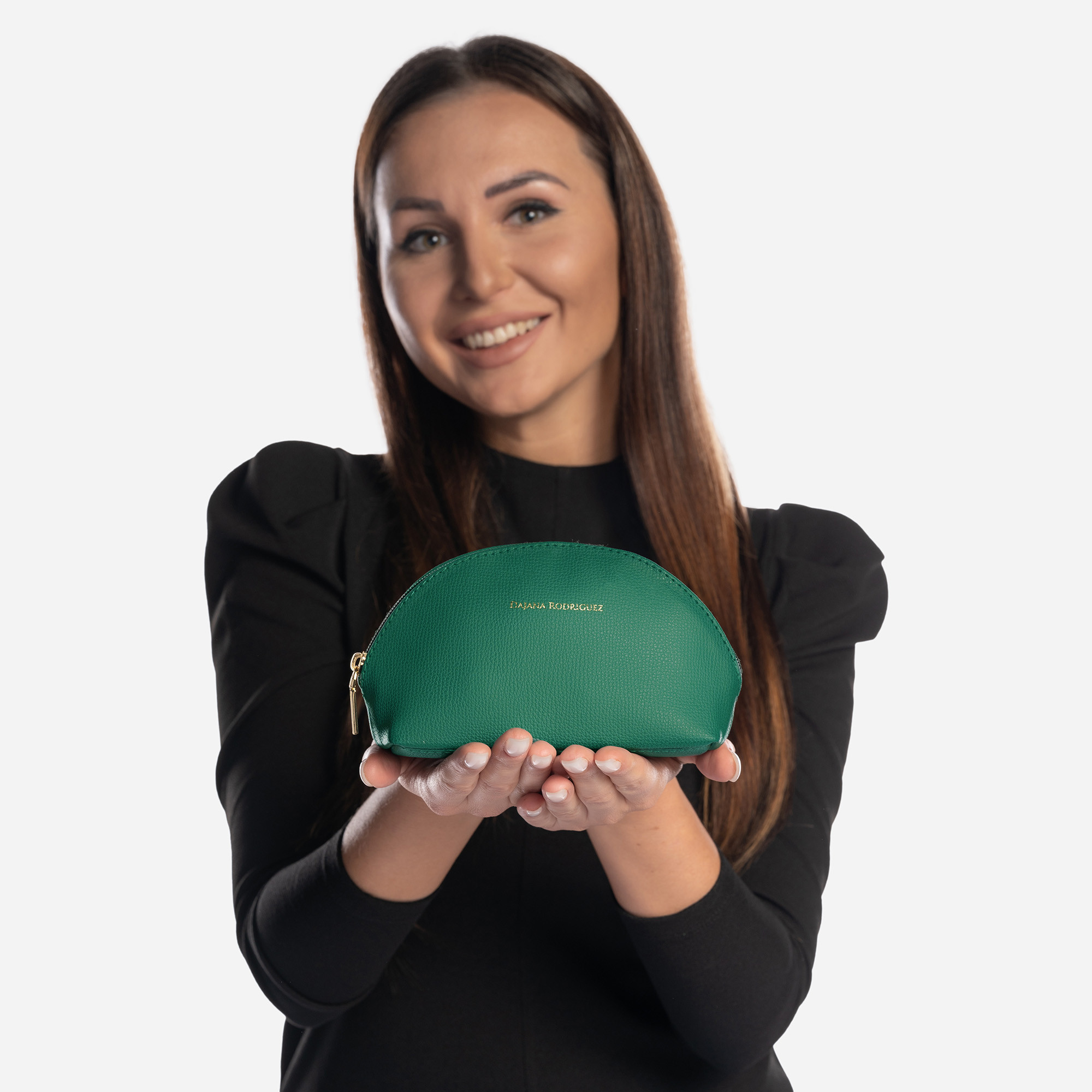 Kosmetická taštička Bohemian "AVOKADO" Stříbrná