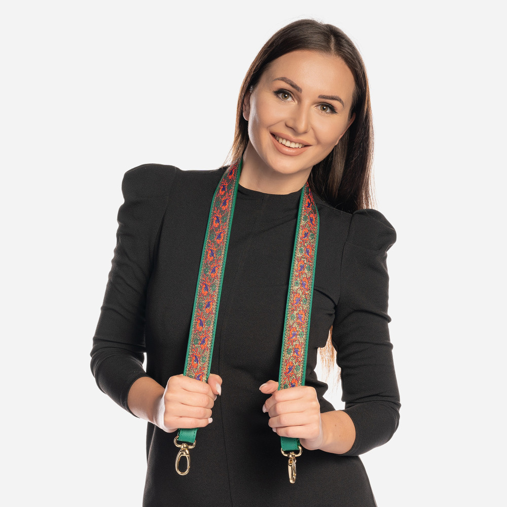 STRAP II BOHEMIAN "AVOCADO" Silver