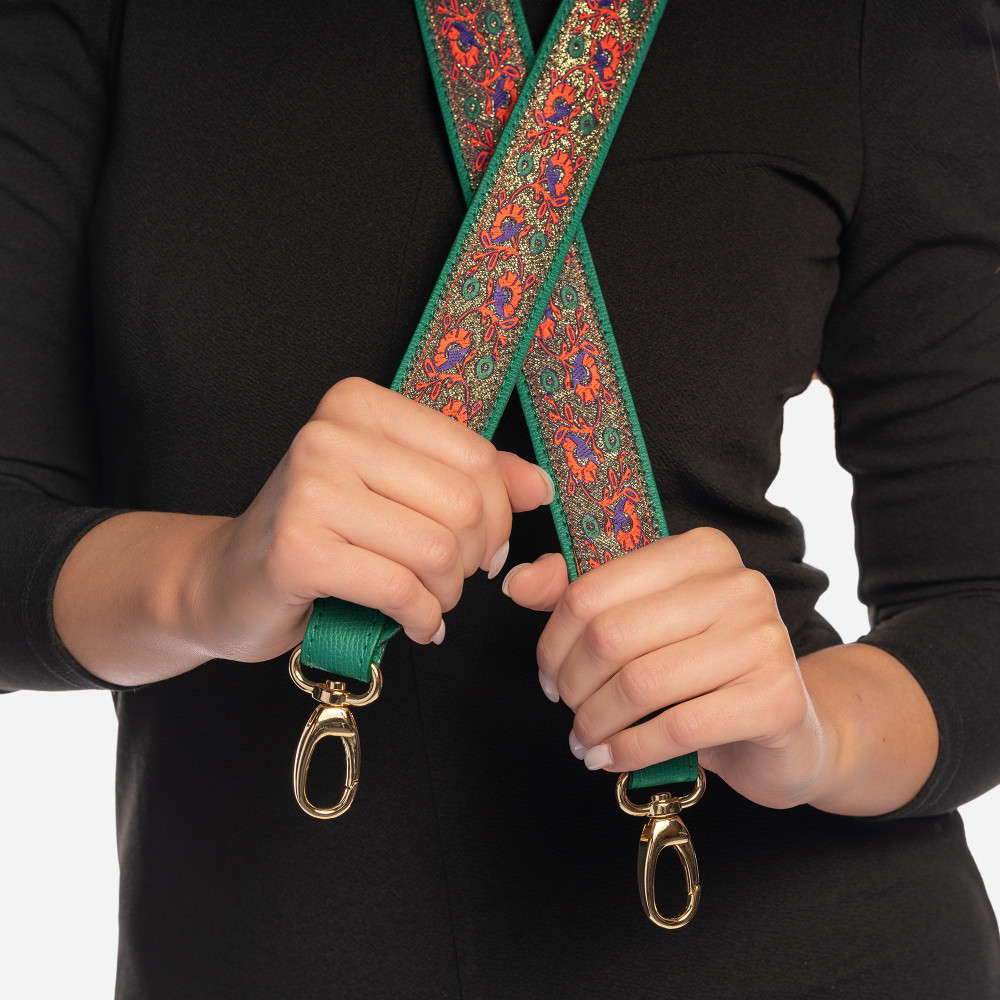 STRAP II BOHEMIAN "AVOCADO" Silver