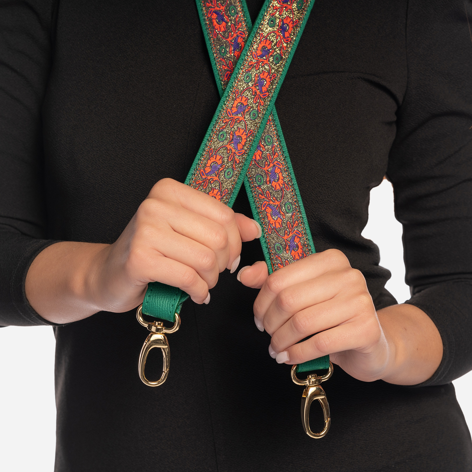 STRAP II BOHEMIAN "AVOCADO" Silver