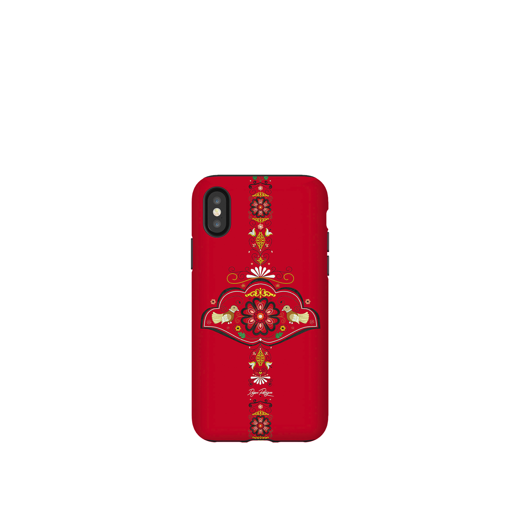 MOBILE PHONE COVER HEART OF EUROPE "RED"