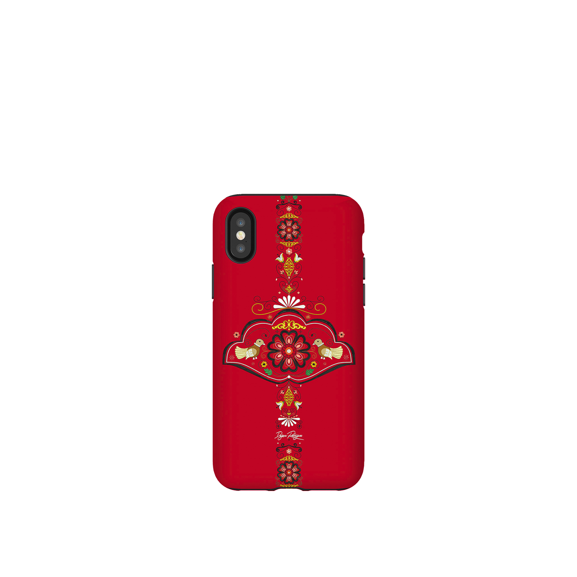 MOBILE PHONE COVER HEART OF EUROPE "RED"