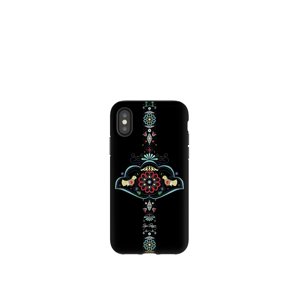 Mobile phone cover Heart of Europe "BLACK"