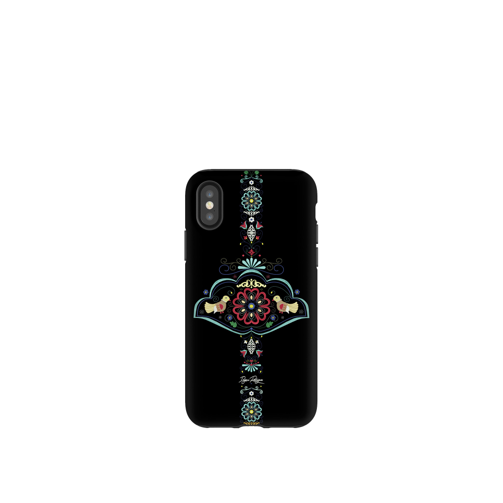 Mobile phone cover Heart of Europe "BLACK"