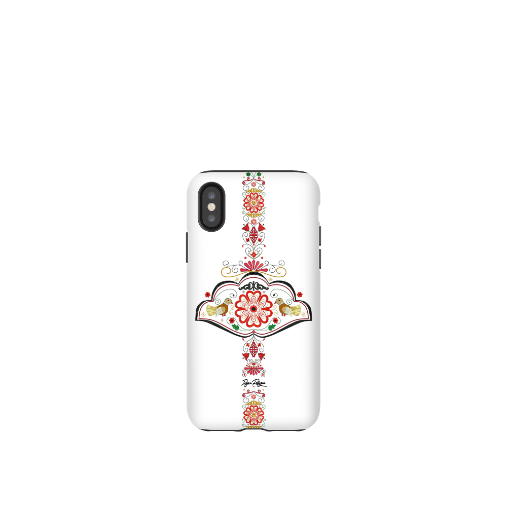 Kryt na mobilní telefon Srdce Evropy "BÍLÝ"