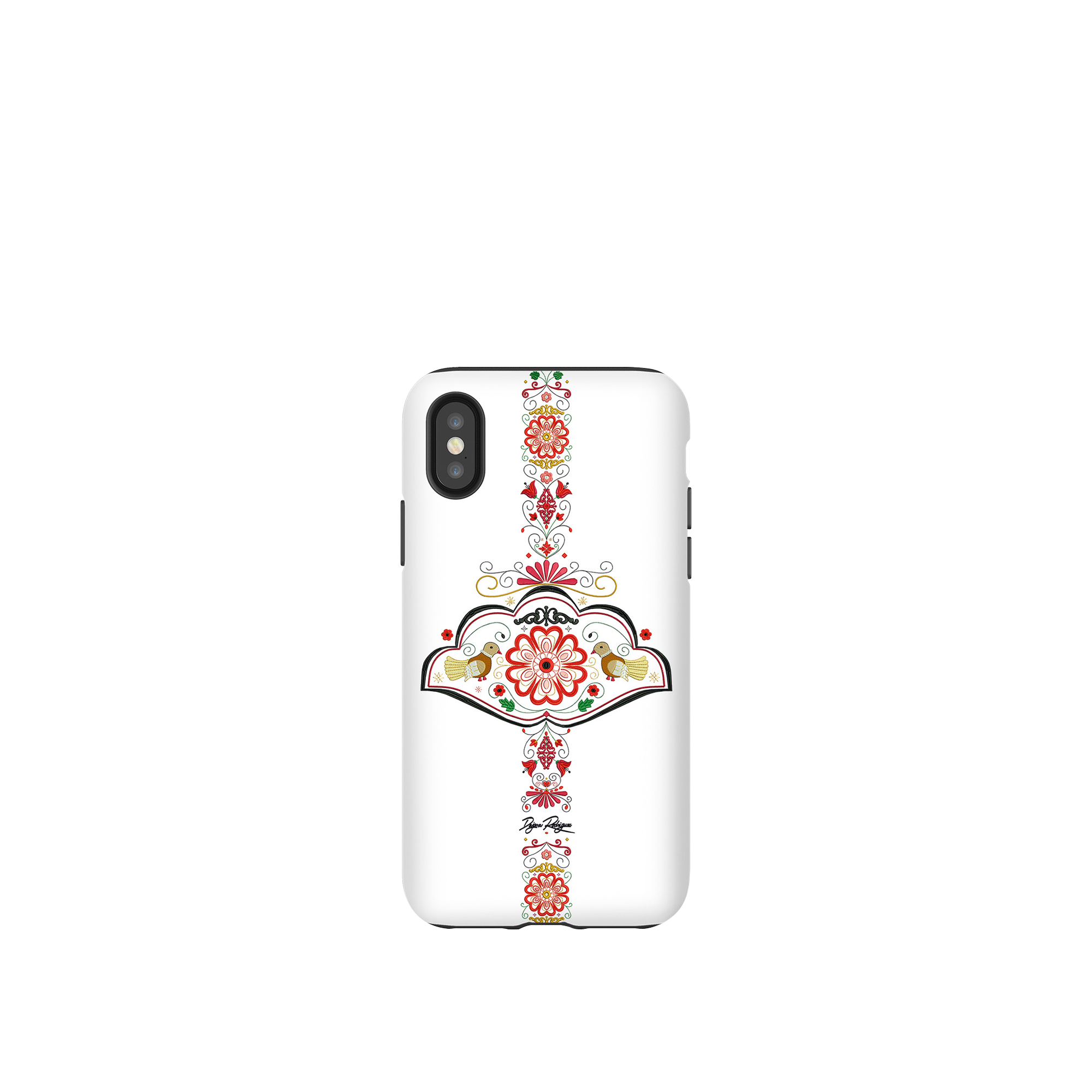 Mobile phone cover Heart of Europe "WHITE"
