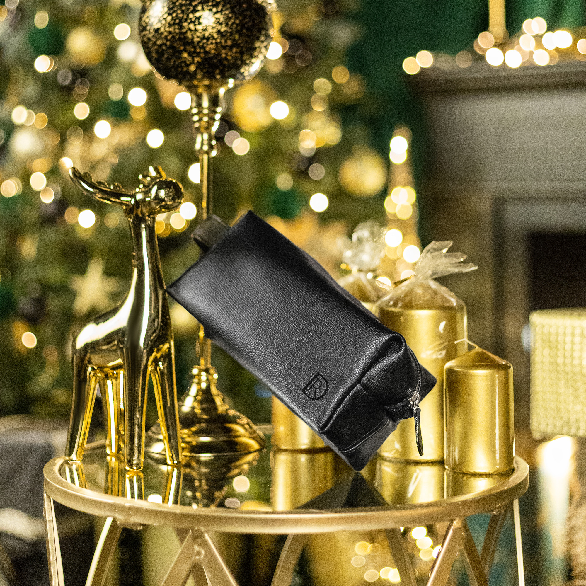 Pánska kozmetická taška Bohemian "NERO"