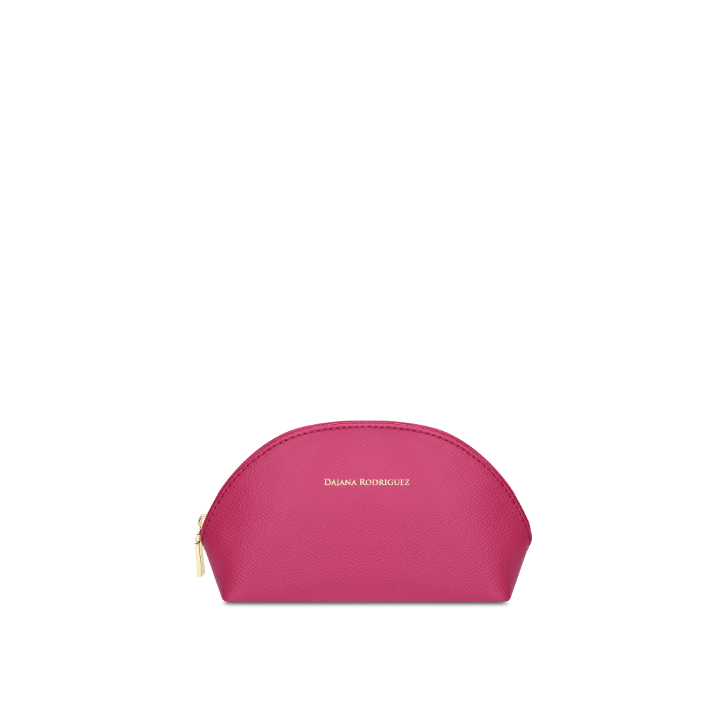 Cosmetic bag Bohemian "FUCHSIA" Gold