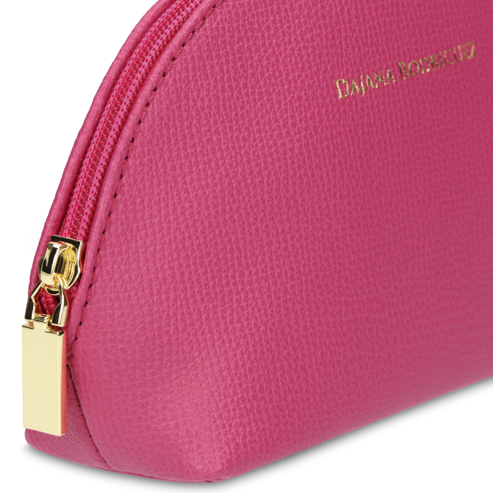Cosmetic bag Bohemian "FUCHSIA" Gold