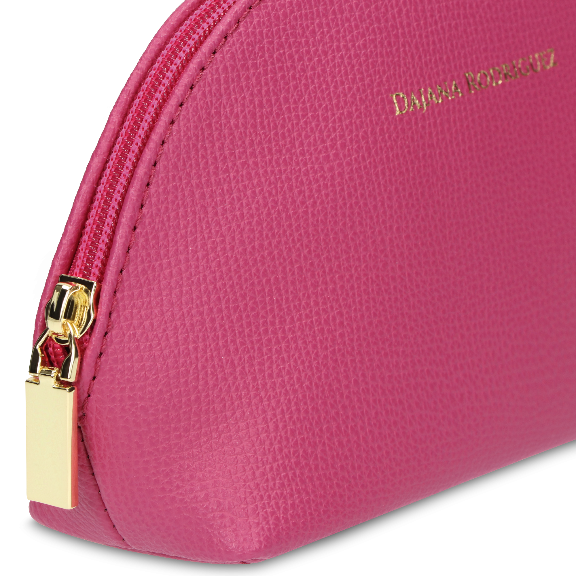Cosmetic bag Bohemian "FUCHSIA" Gold