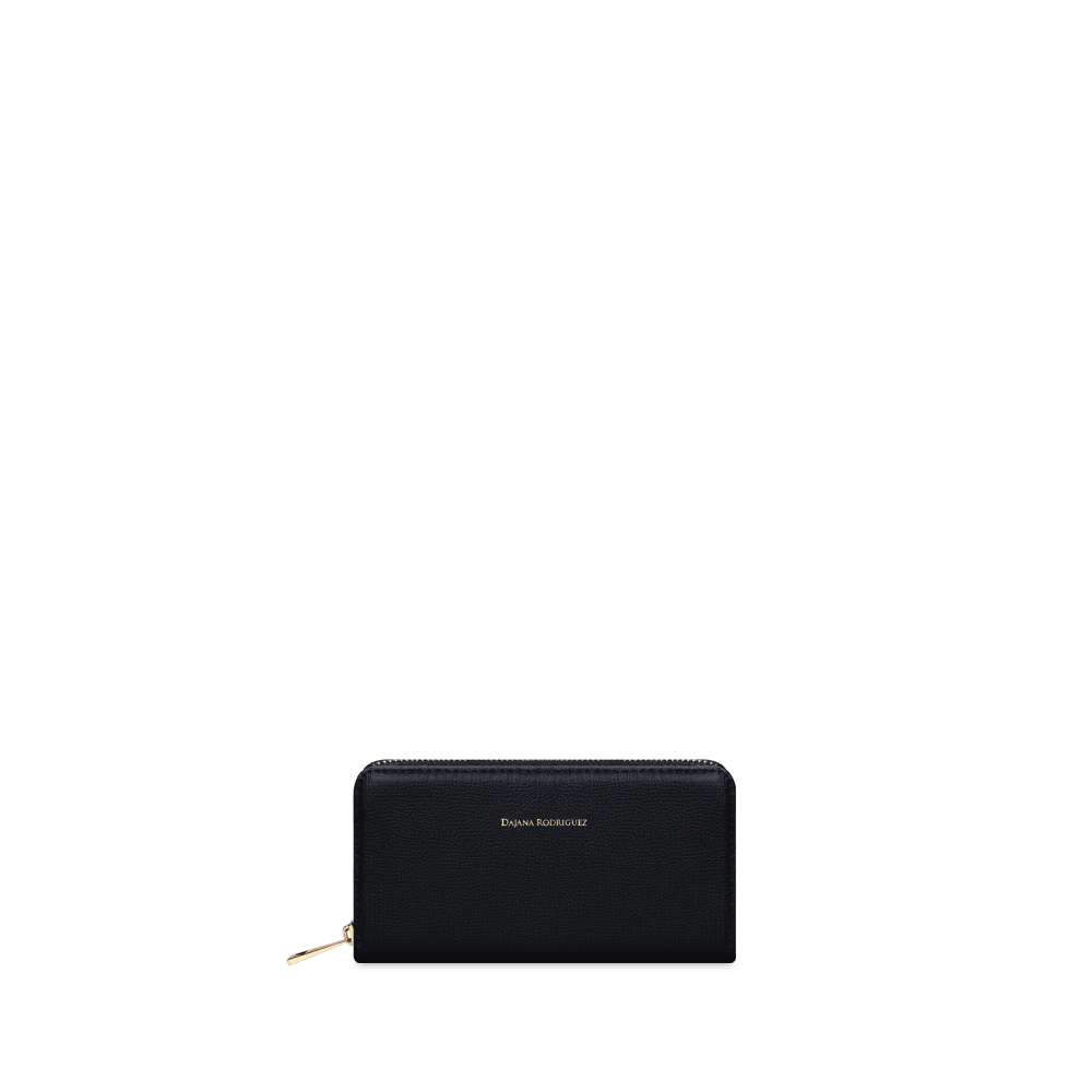Ariana Bohemian "NERO" DORADO cartera
