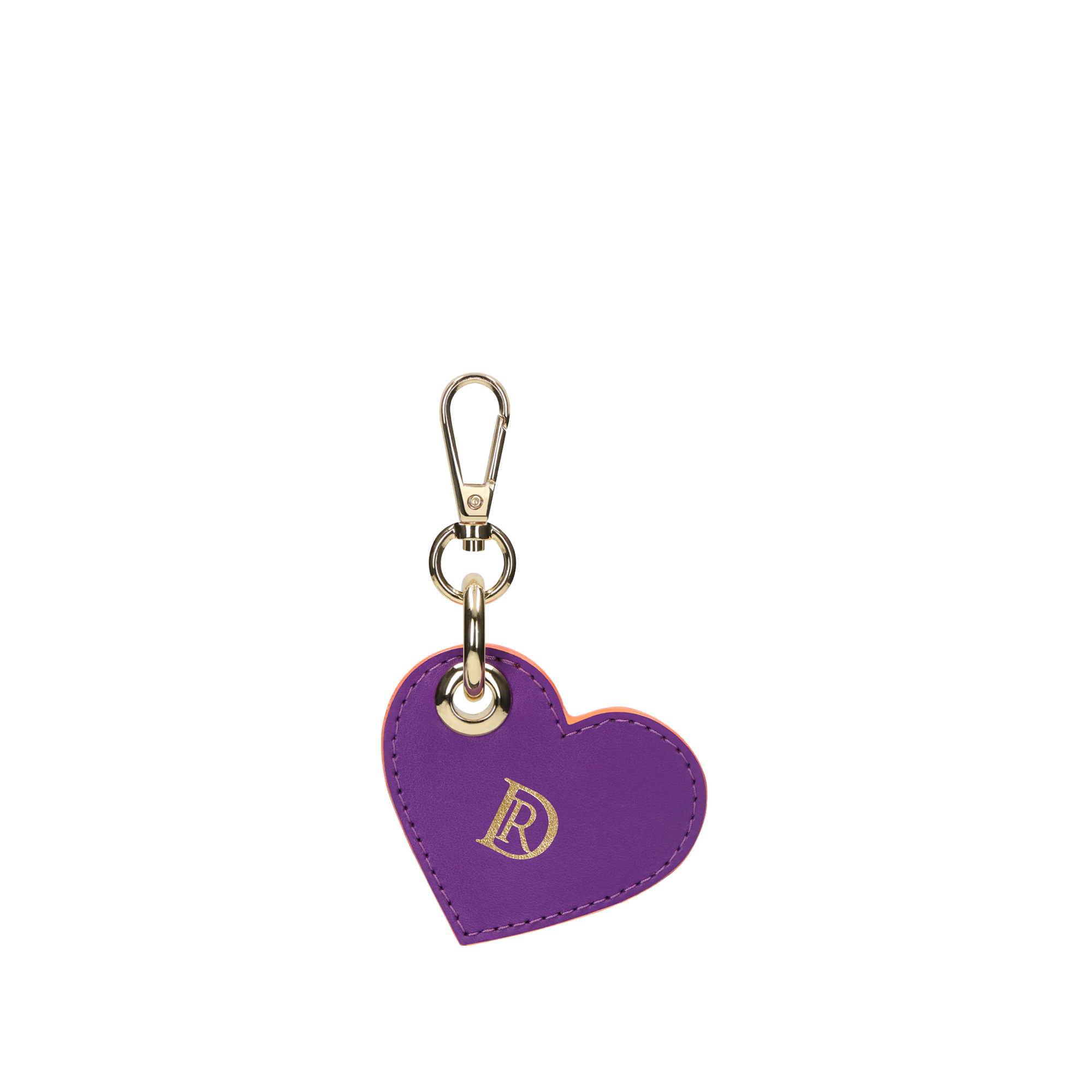 Pendant Heart Rio "DARK PURPLE"