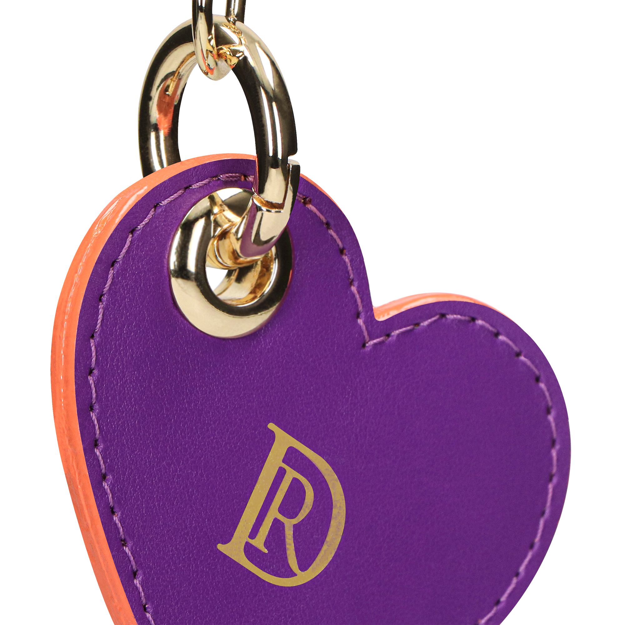 Pendant Heart Rio "DARK PURPLE"
