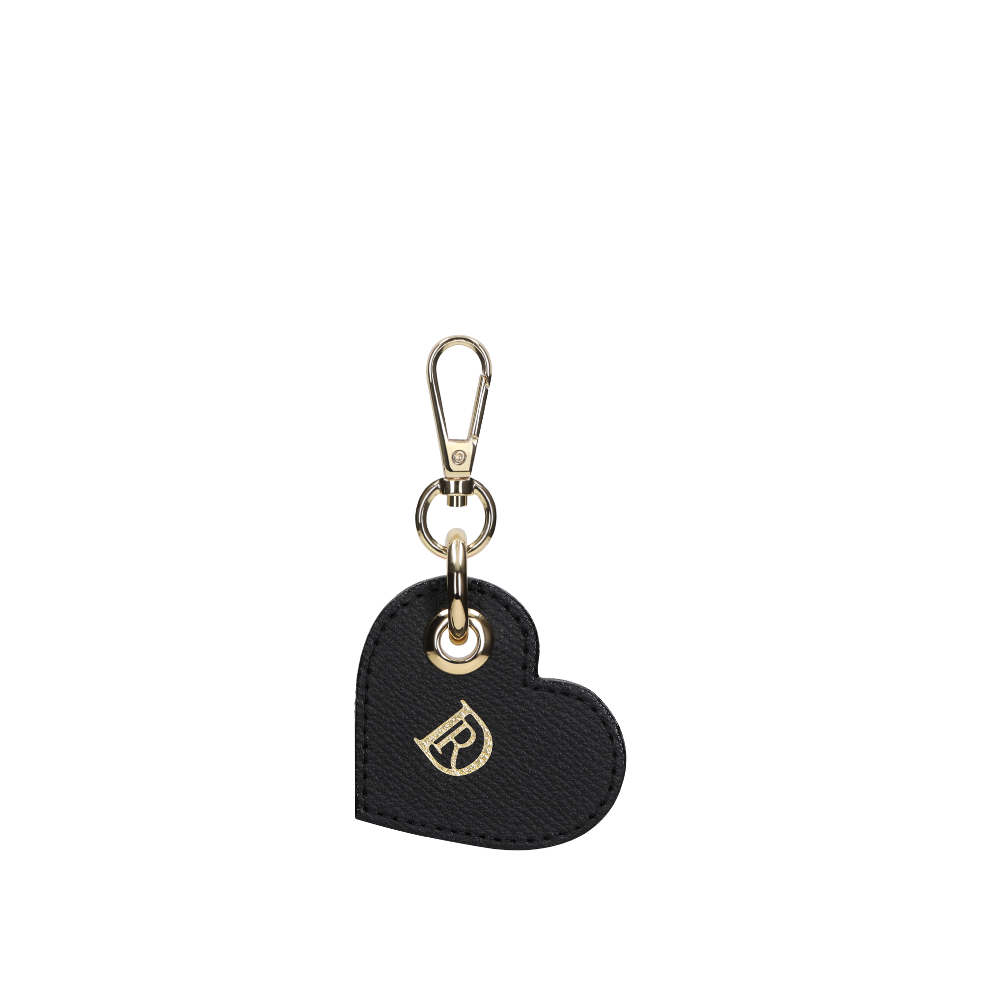 Pendant Heart Bohemian "NERO" GOLD