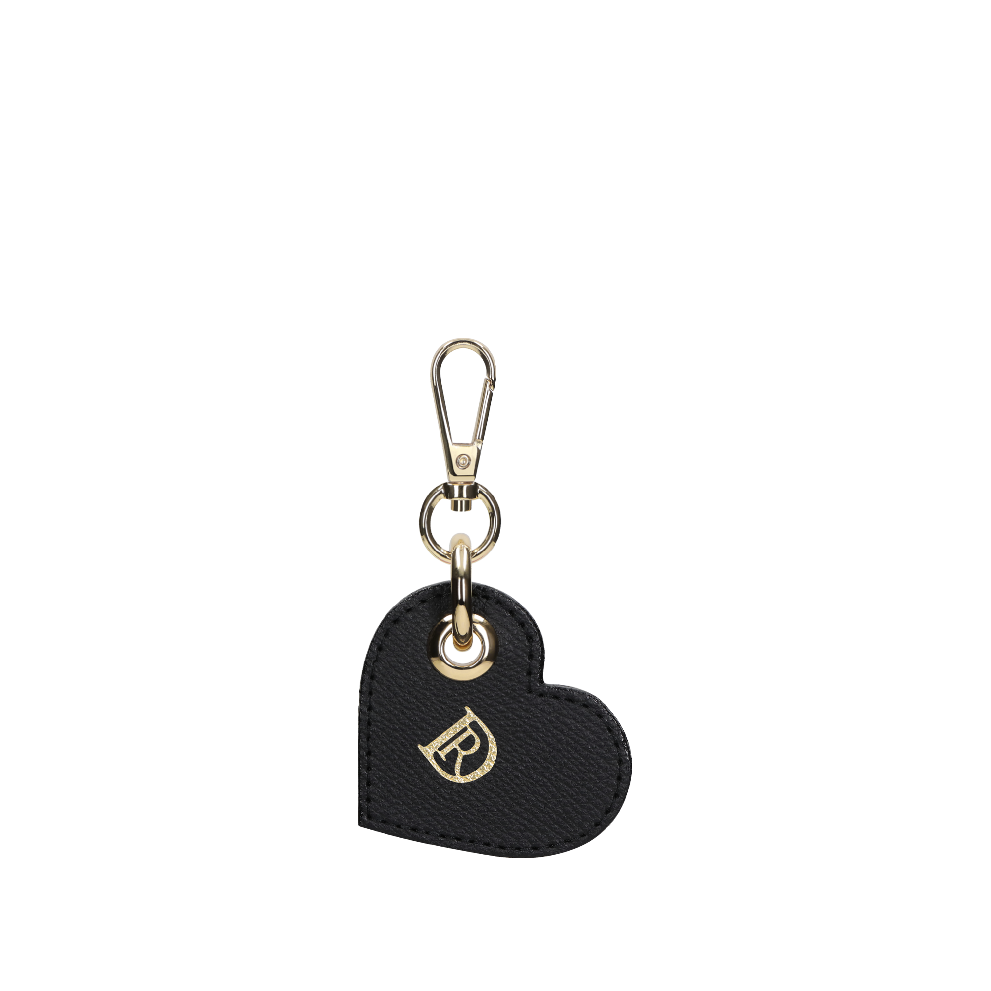 Pendant Heart Bohemian "NERO" GOLD