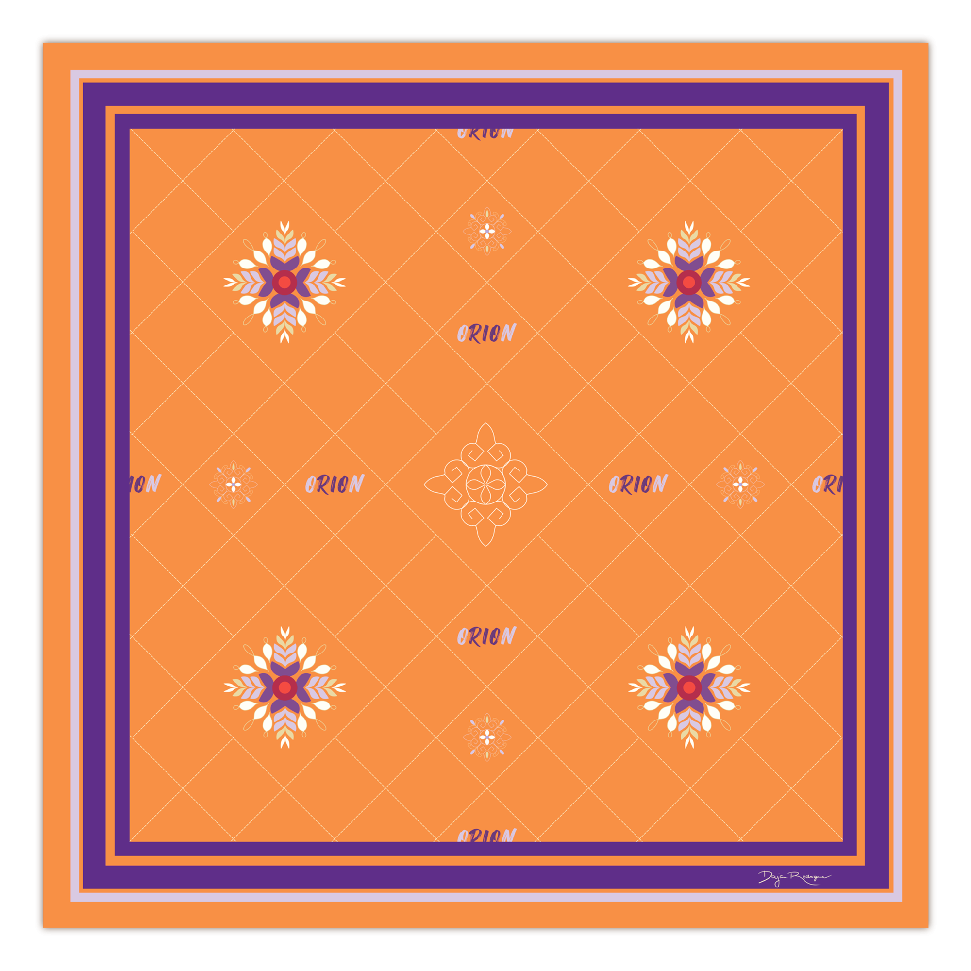 Scarf Rio "ORANGE"