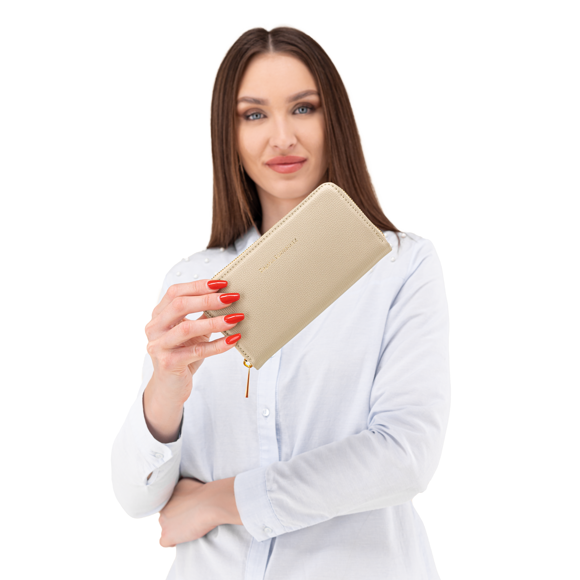 Ariana Bohemian "SAND" GOLD wallet