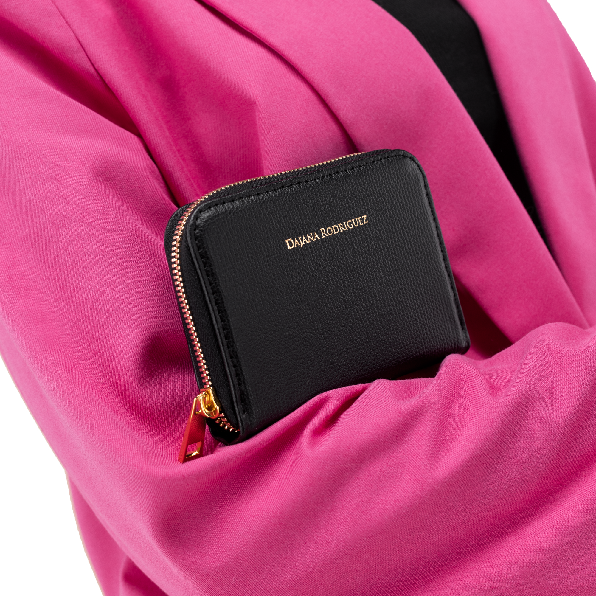 Aria Bohemian "NERO" GOLD wallet