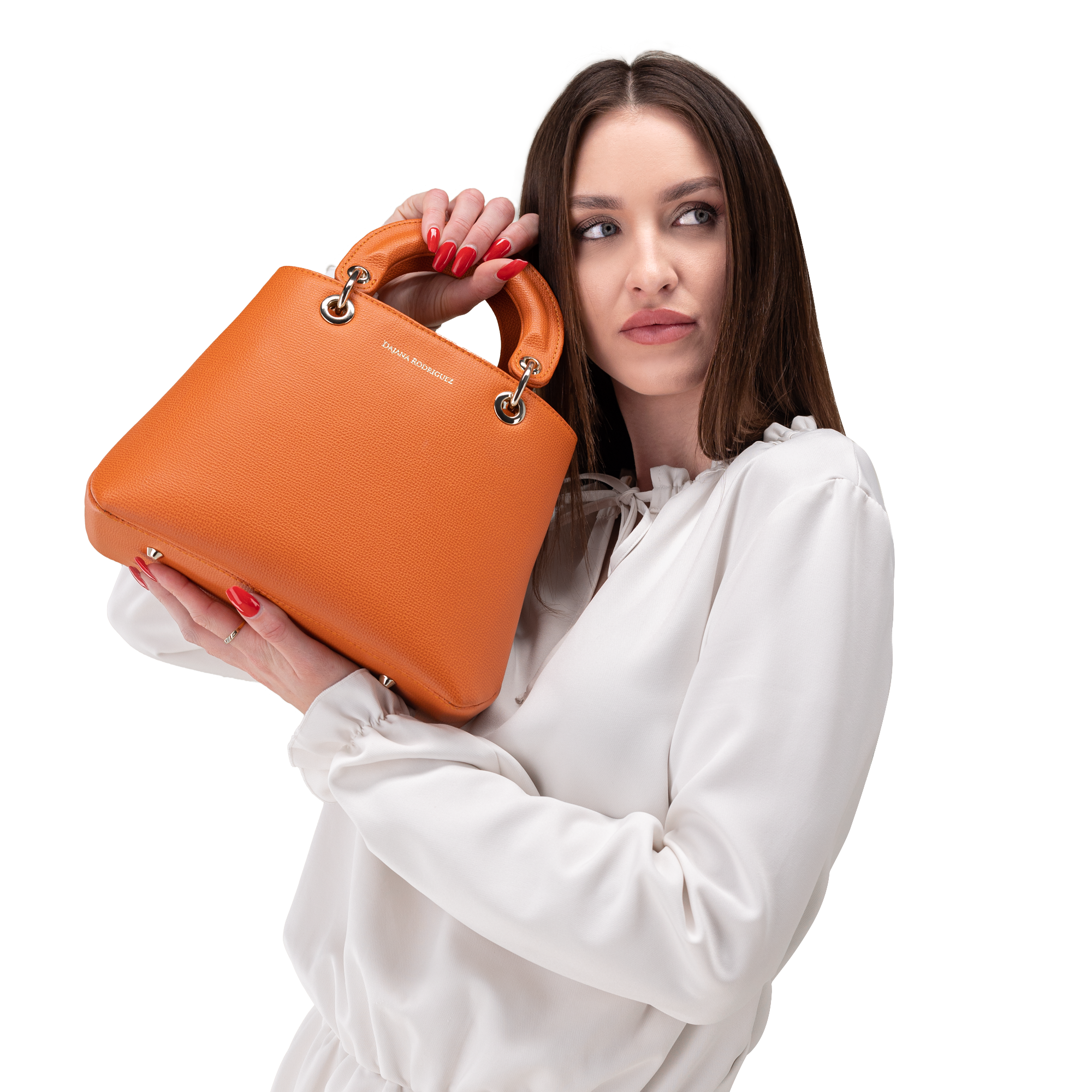 Lisa Bohemian "ORANGE" SILVER