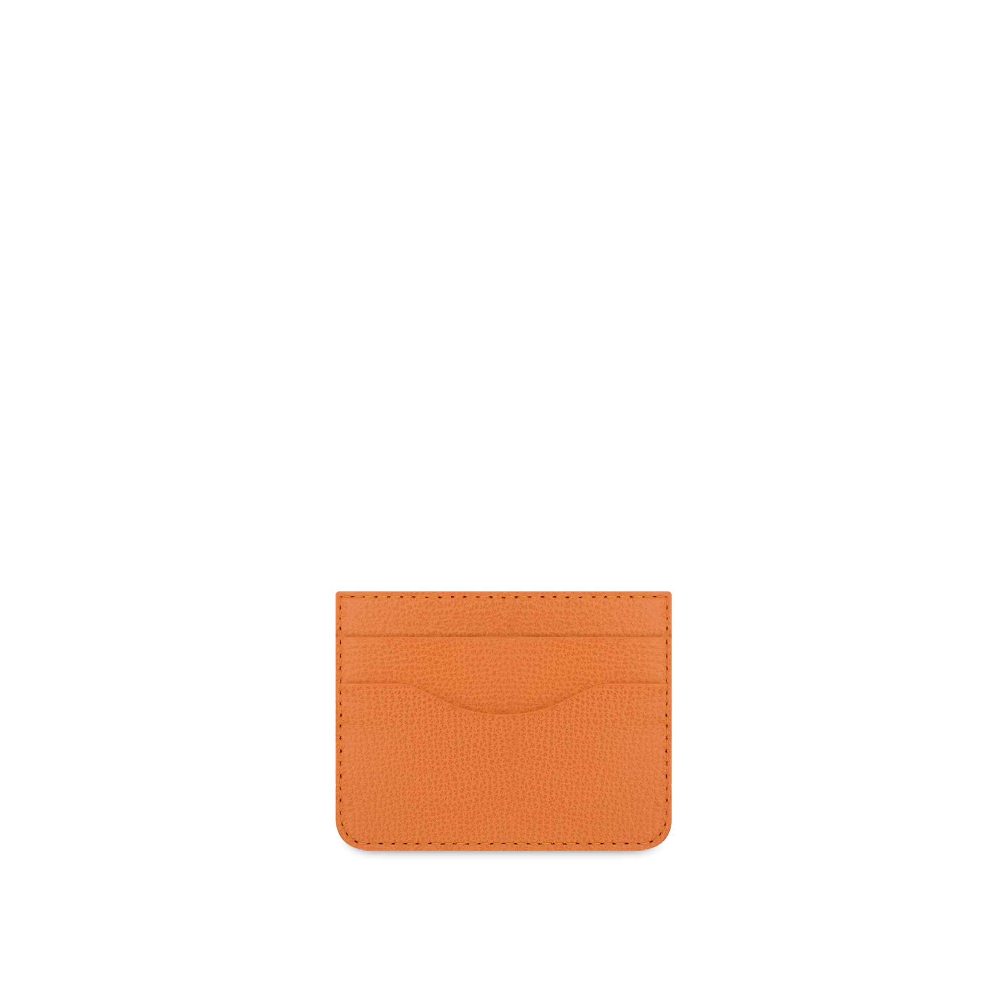 Slim Credit Cardholder Bohemian "ORANGE" Gold