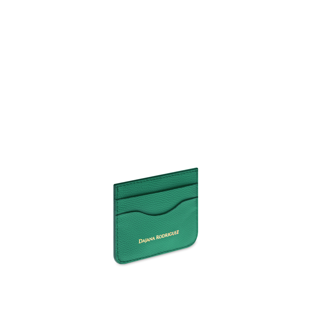 Slim Credit Cardholder Bohemian "AVOKADO" Gold