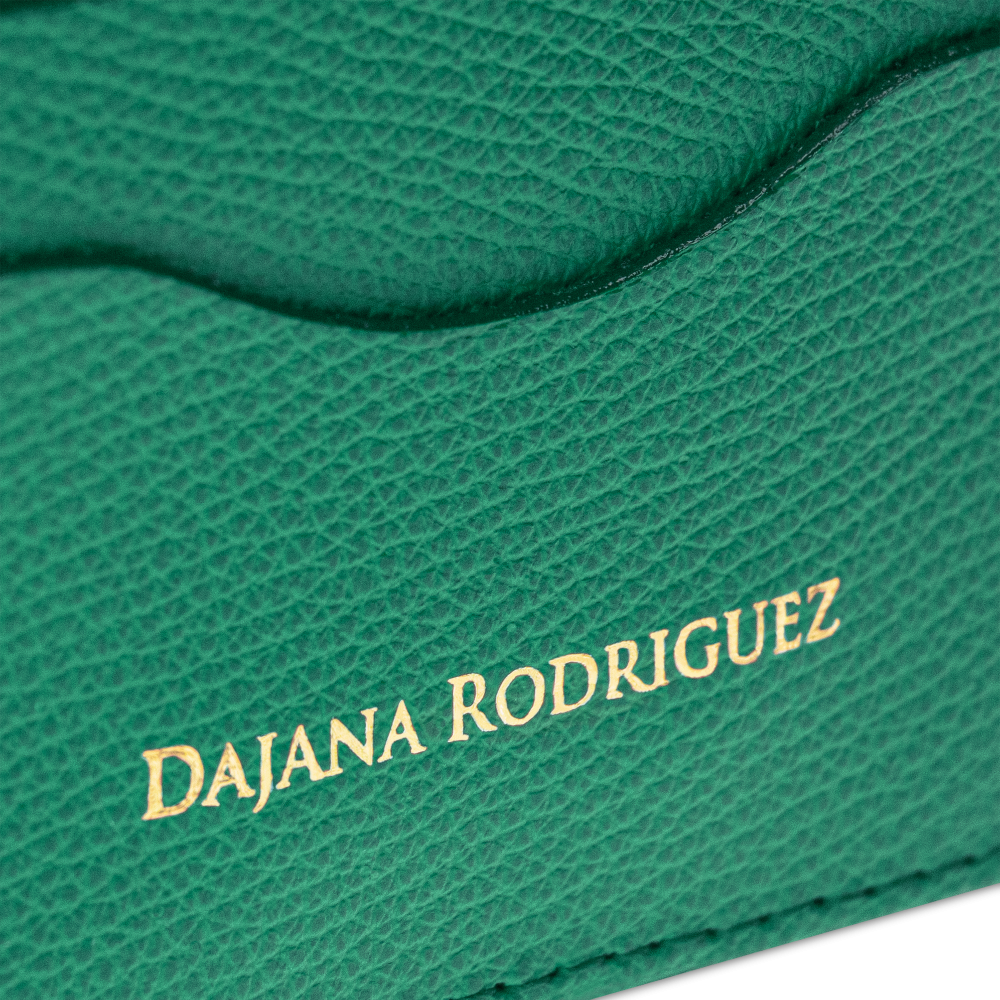 Slim Credit Cardholder Bohemian "AVOKADO" Gold