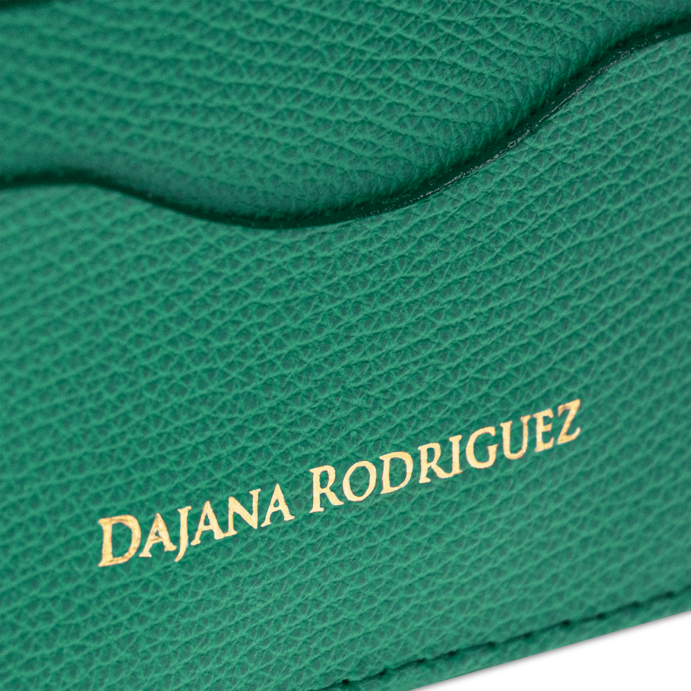 Slim Credit Cardholder Bohemian "AVOKADO" Gold