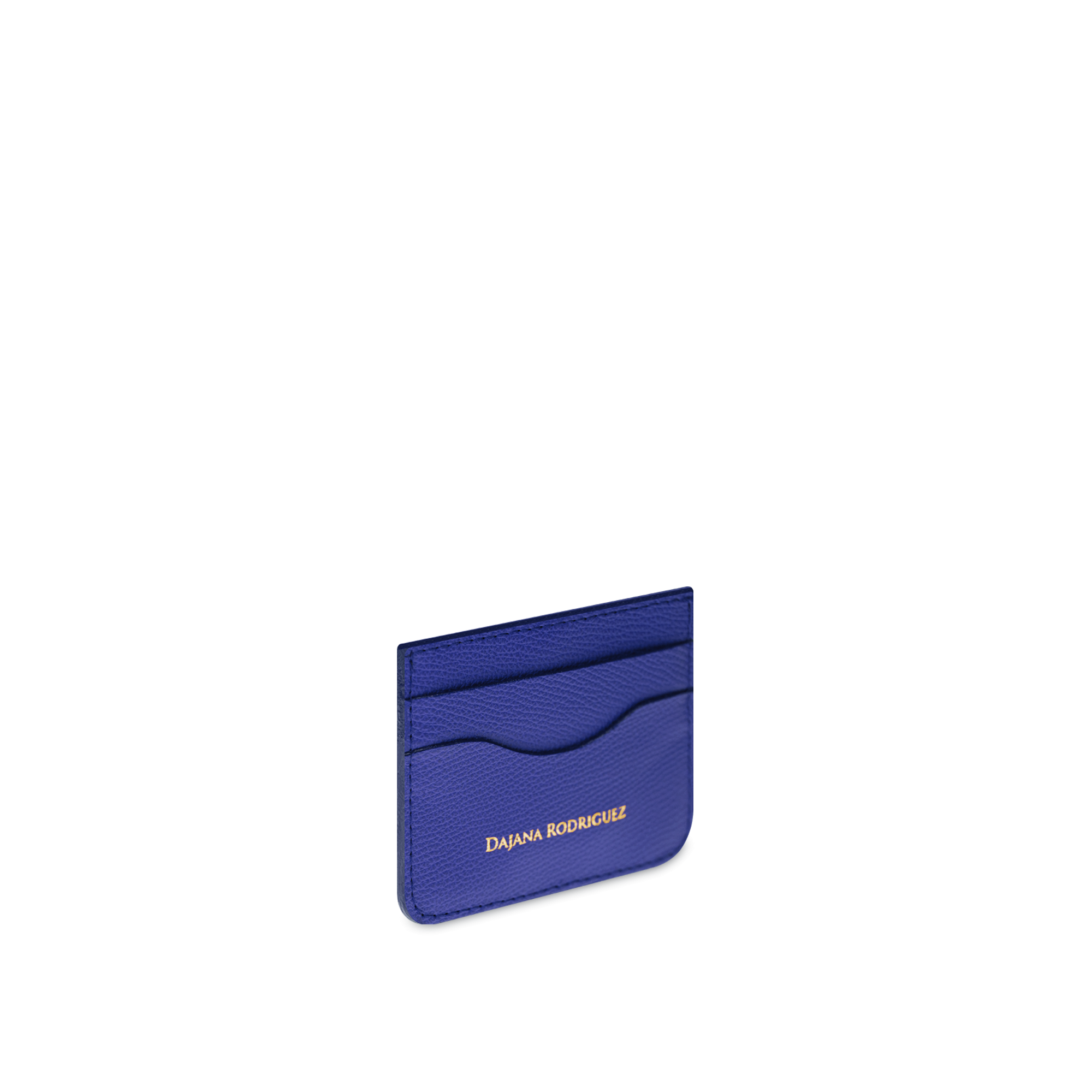 Slim Credit Cardholder Bohemian "KLEIN" Zlatá