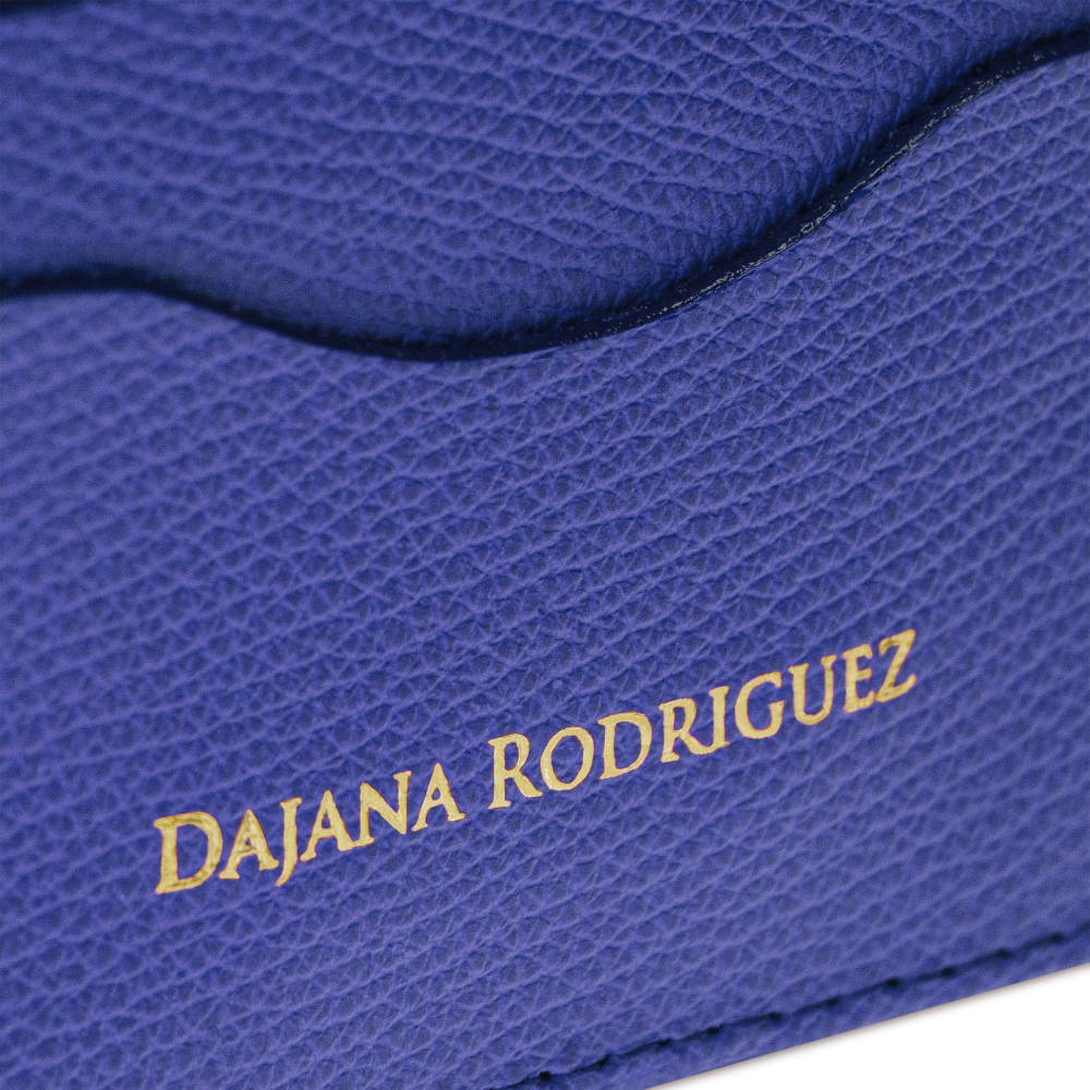 Slim Credit Cardholder Bohemian "KLEIN" Zlatá