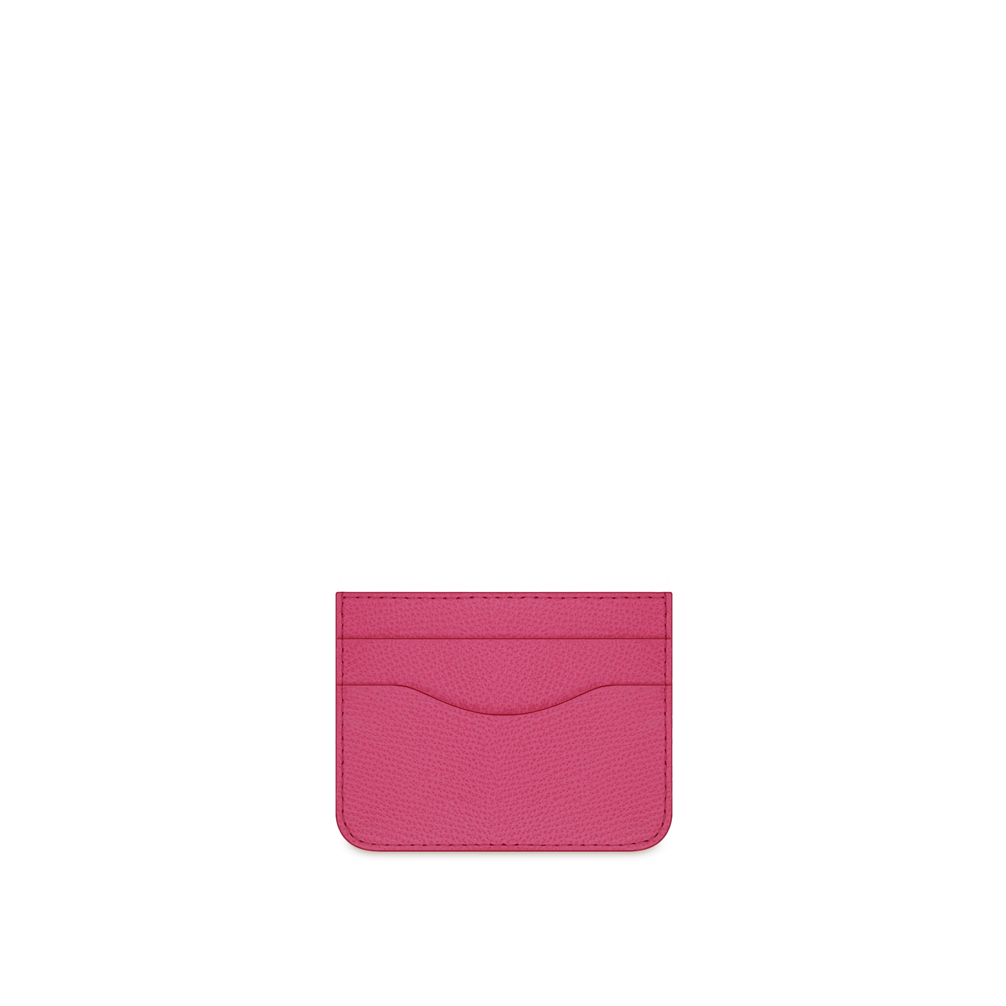 SLIM CREDIT CARDHOLDER BOHEMIAN "FUCHSIA" Gold